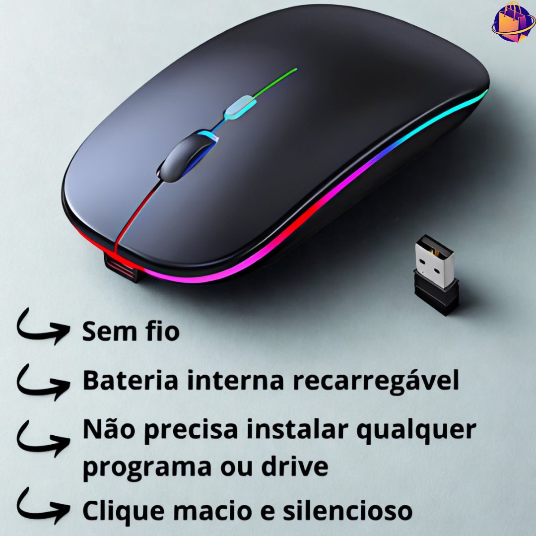 Mouse Sem Fio Zyra