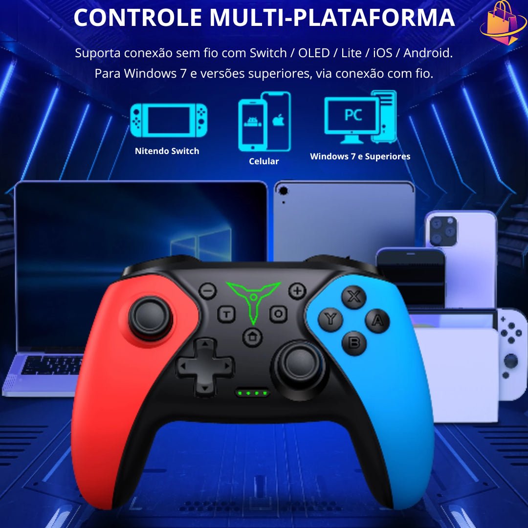 Controle Sem Fio Vortex S2