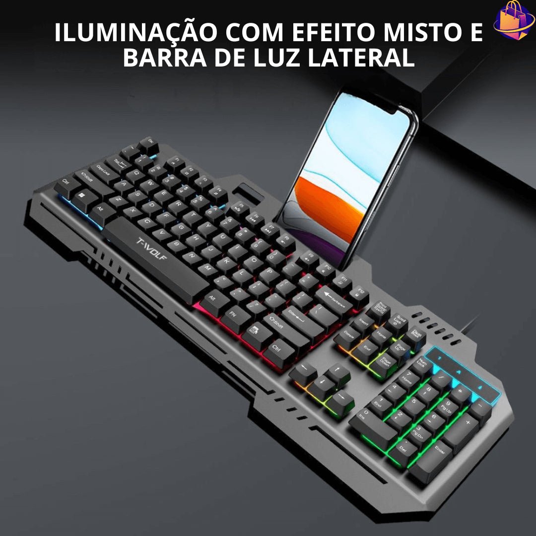 Teclado Semi-mecânico T-Wolf
