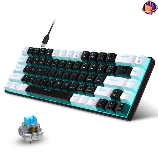 Teclado mecânico de 68 teclas ShadowCore