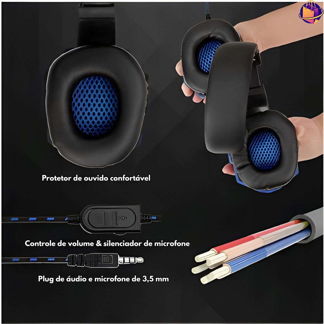 Fone De Ouvido Ergonômico StormCush