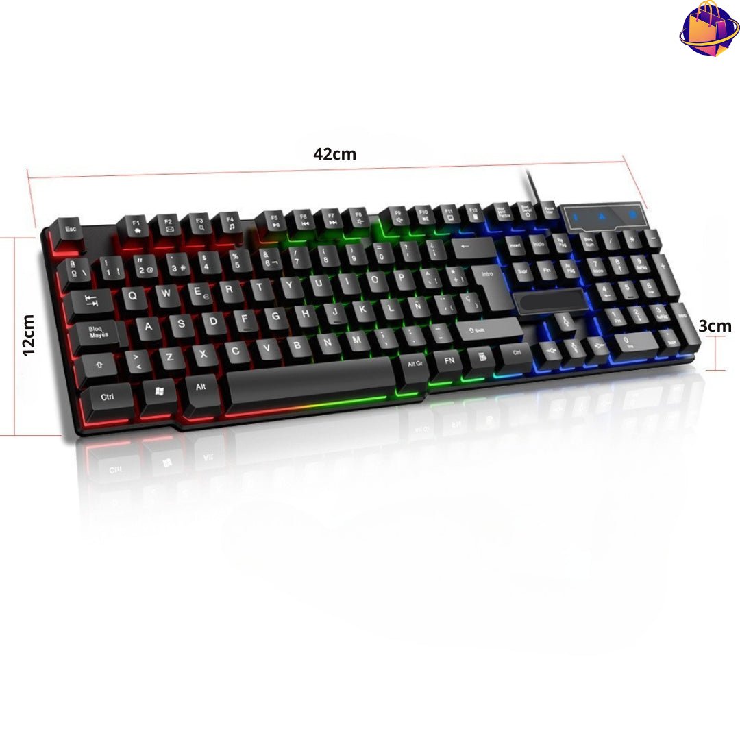 Teclado Semi Mecânico DarkPulse ABNT2 RGB
